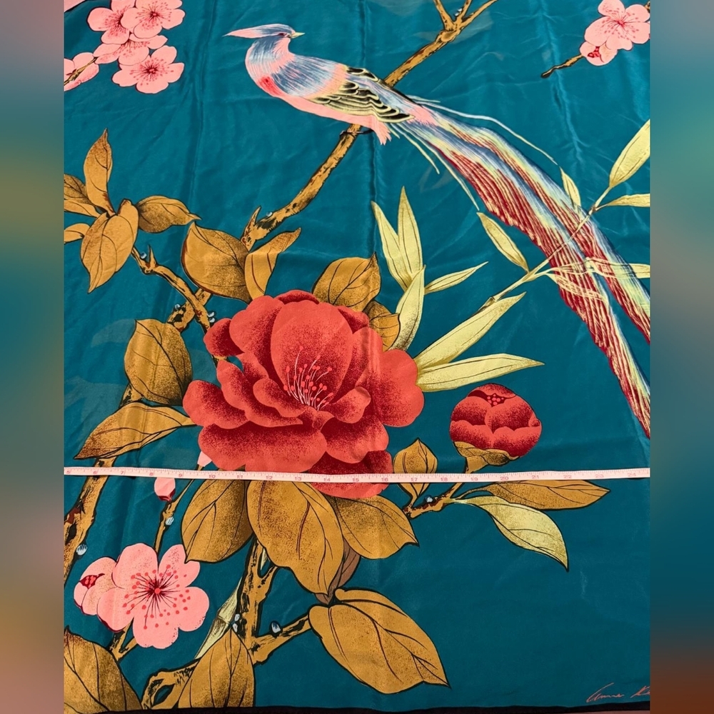 Anne Klein Vintage Silk Scarf